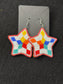 Rainbow Star Earrings!