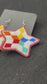 Rainbow Star Earrings!