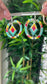 Silver Hoops with Arrowhead
